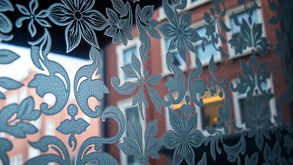 Patterned Decorative Glass Dulwich